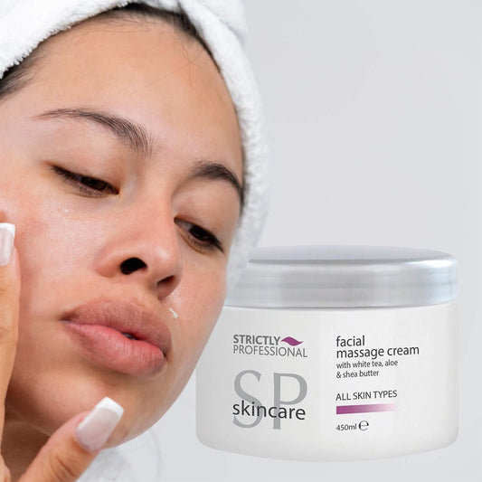 Strictly Professional Facial Massage Cream (450ml) - Salon Size Skincare