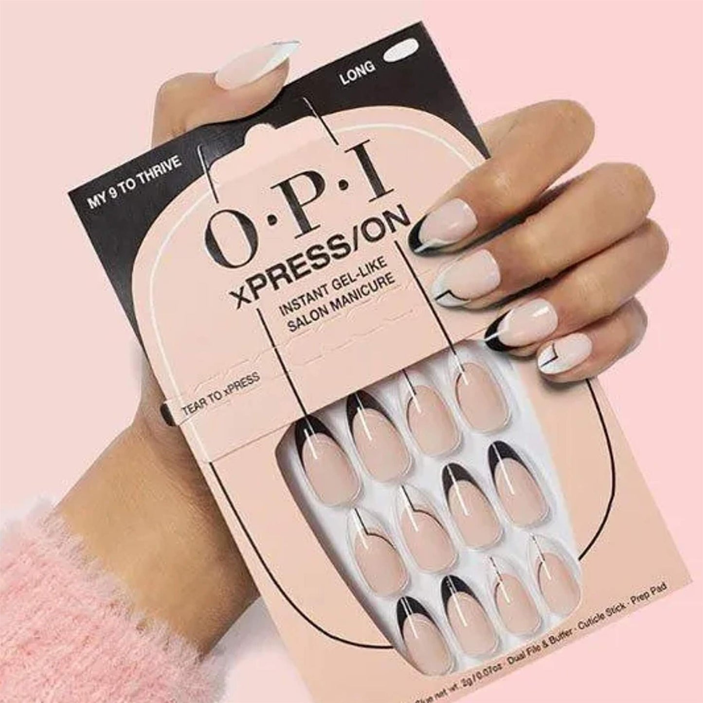 OPI xPRESS/ON Classic Instant Gel Effect False Nails