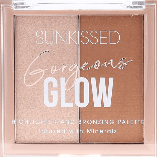 Sunkissed Highlighting And Bronzing Palette - Gorgeous Glow
