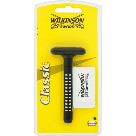 Wilkinson Sword Classic Razor With 5 Blades