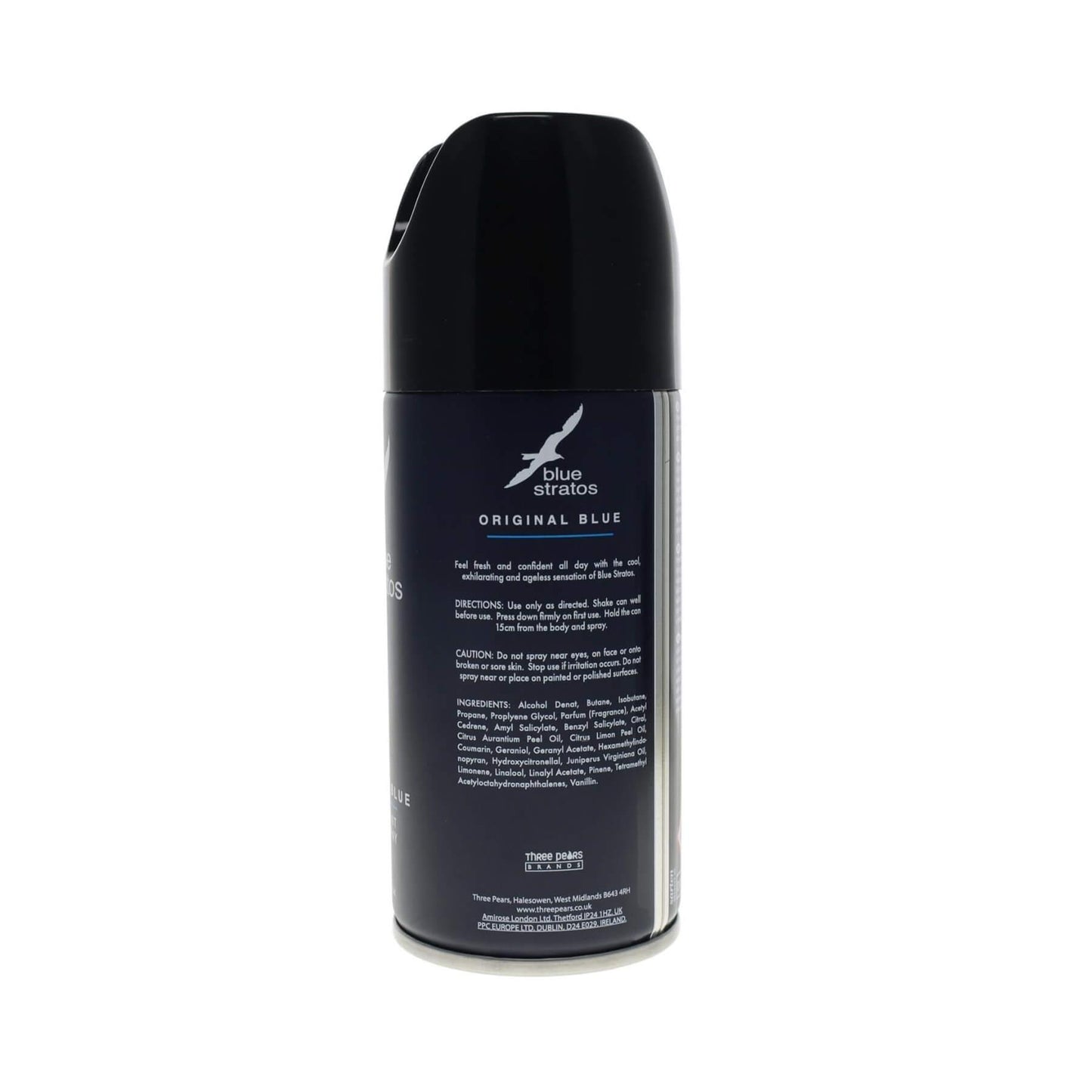 Blue Stratos Deodorant Body Spray for Men 150ml