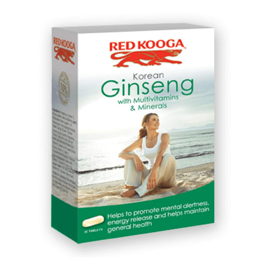 Red Kooga Korean Ginseng & Multivitamin + Minerals 32 Tablets