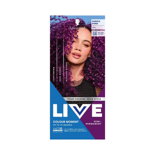 Schwarzkopf LIVE Colour Moment 094 Purple Punk Semi-Permanent Hair Dye