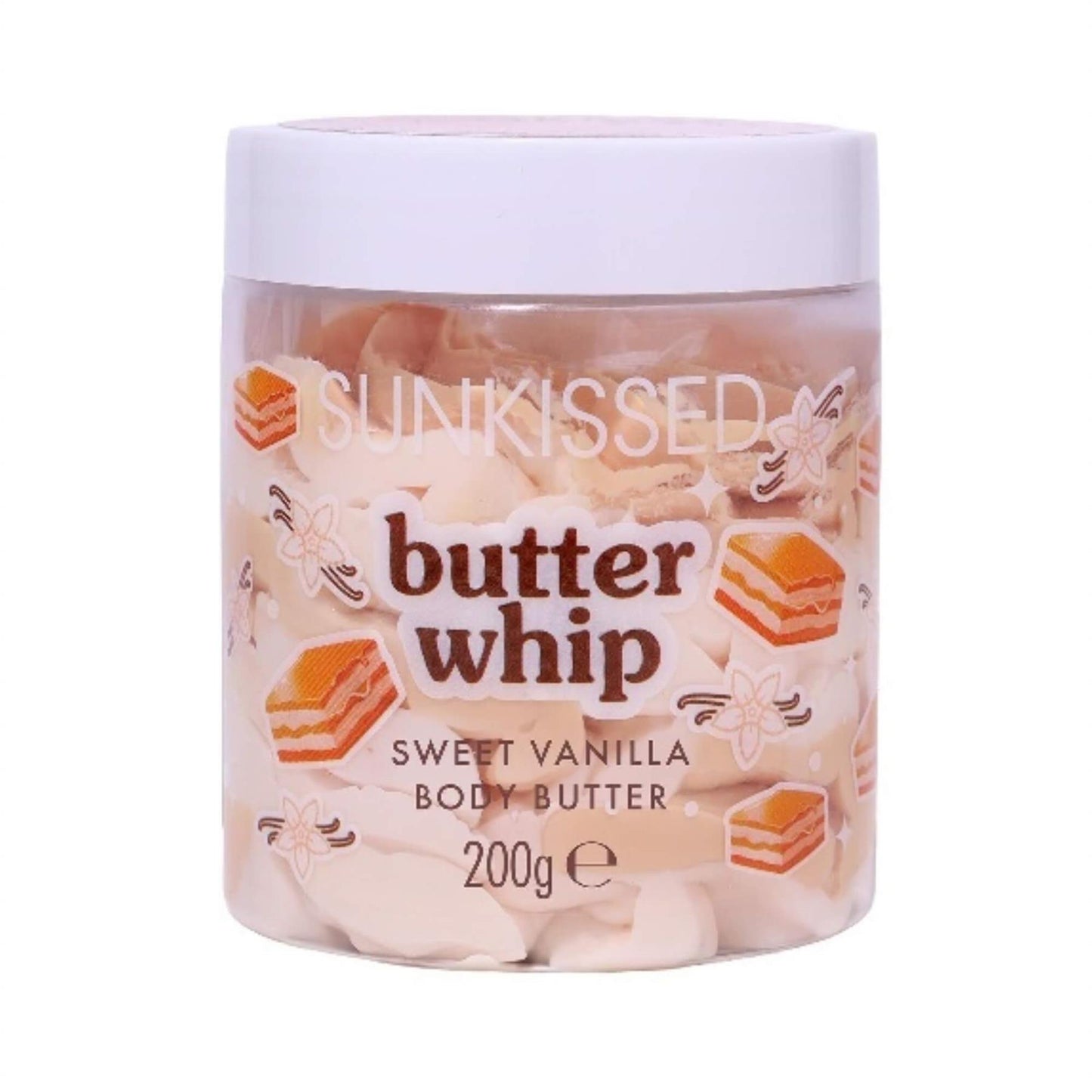 Sunkissed Butter Sweet Vanilla Whipped Body Butter 200g
