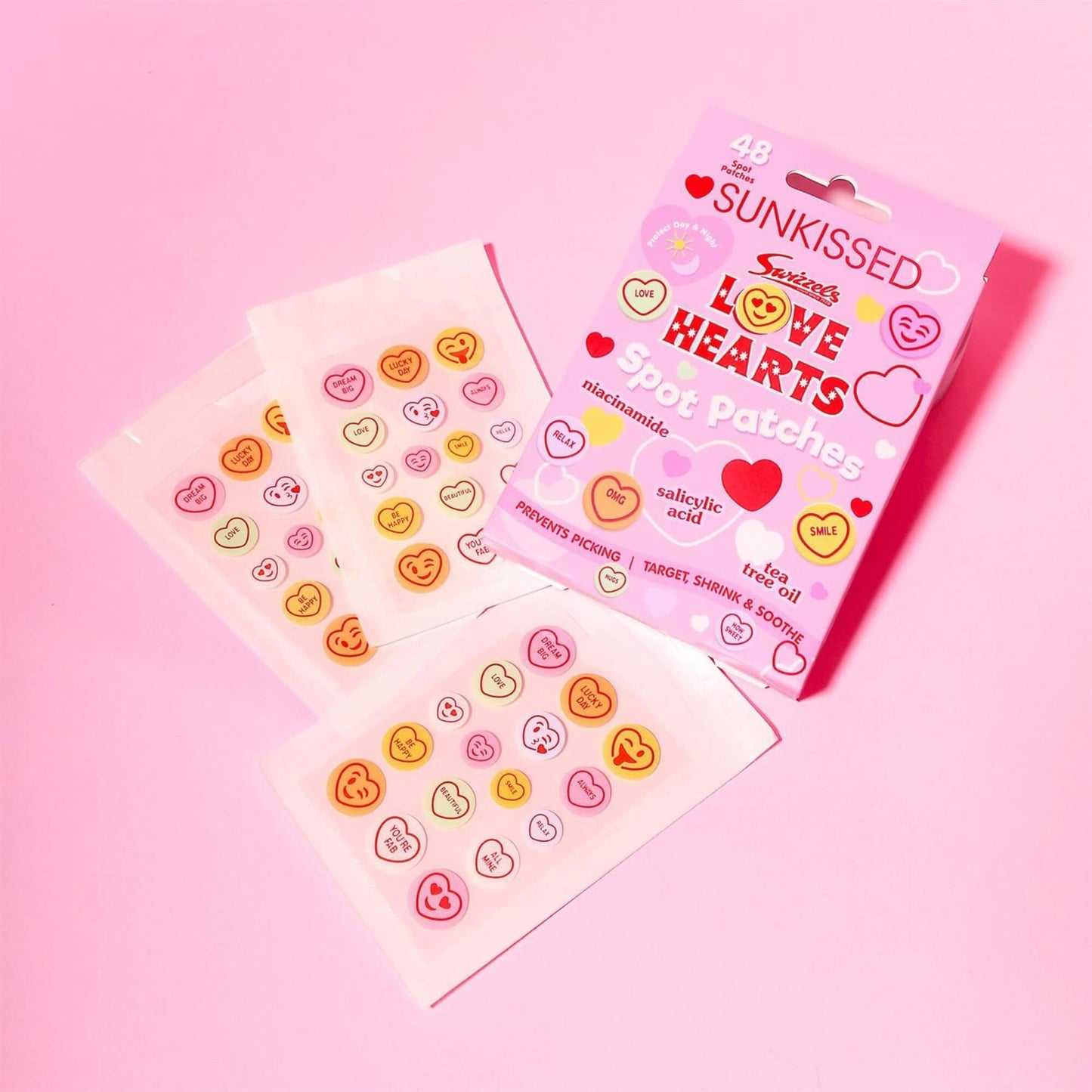 Sunkissed x Love Hearts Spot Patches 48 Pcs