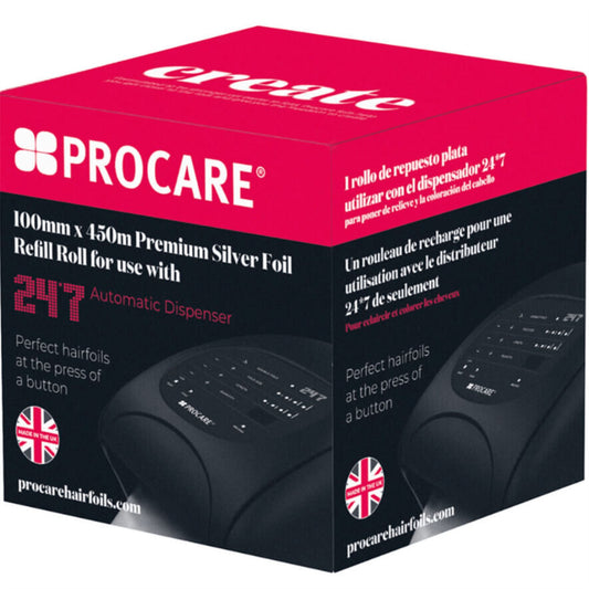 Procare 24-7 Silver Foil Refill - 100mm x 450m