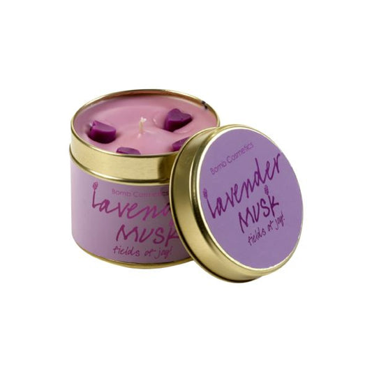 Bomb Cosmetics Tin Candle - Lavender Musk