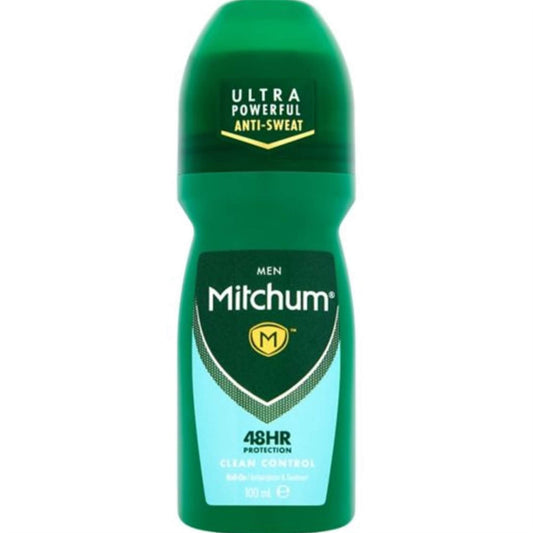 Mitchum Anti Perspirant Roll On for Him - Clean Control - 100ml