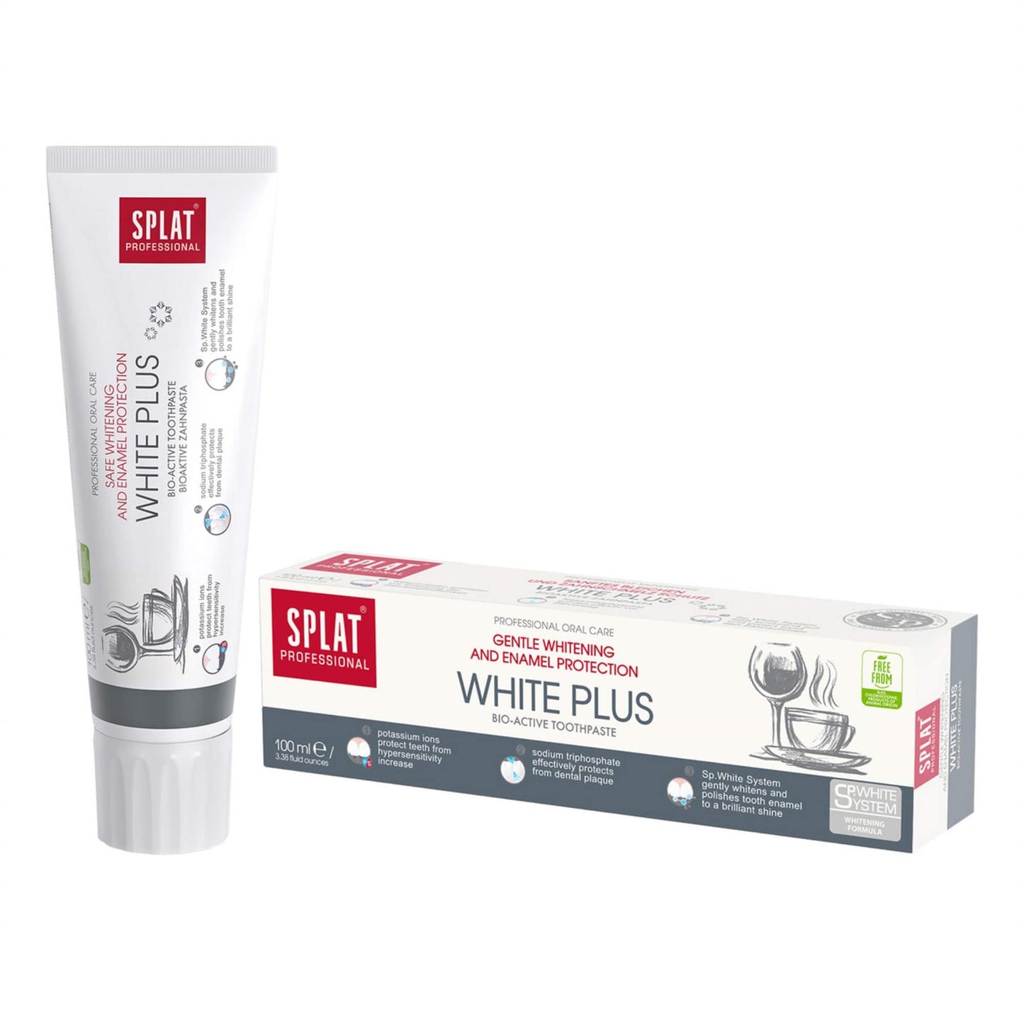 Splat Professional White Plus Toothpaste 100ml