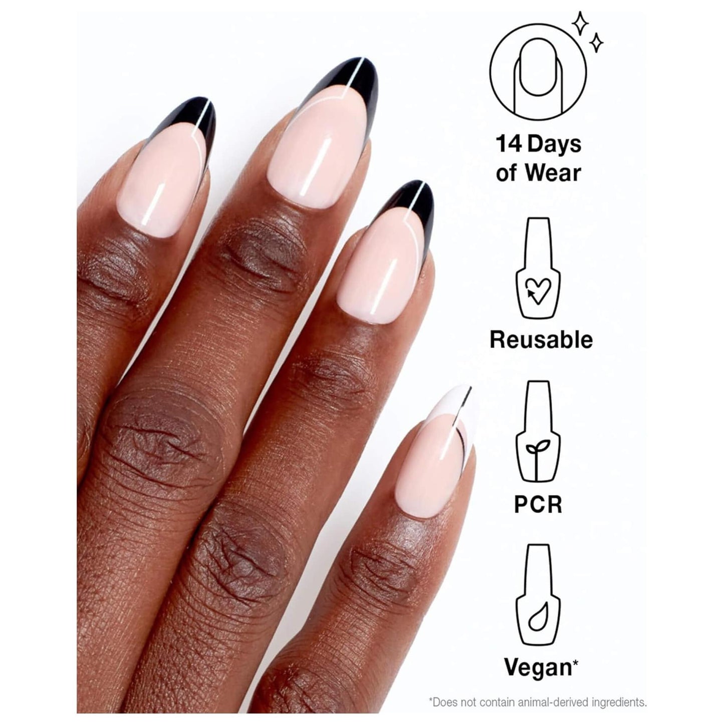 OPI xPRESS/ON Classic Instant Gel Effect False Nails