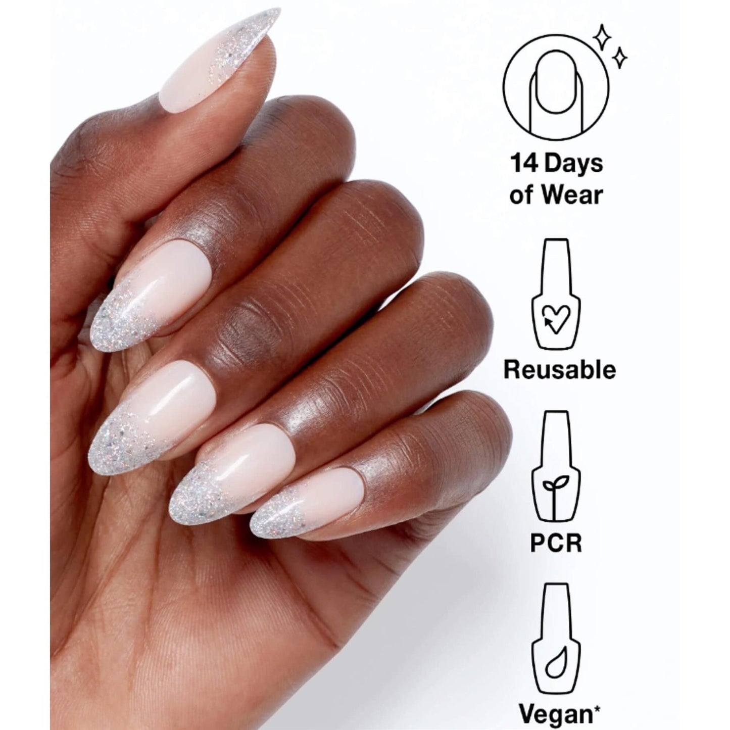 OPI xPRESS/ON Classic Instant Gel Effect False Nails