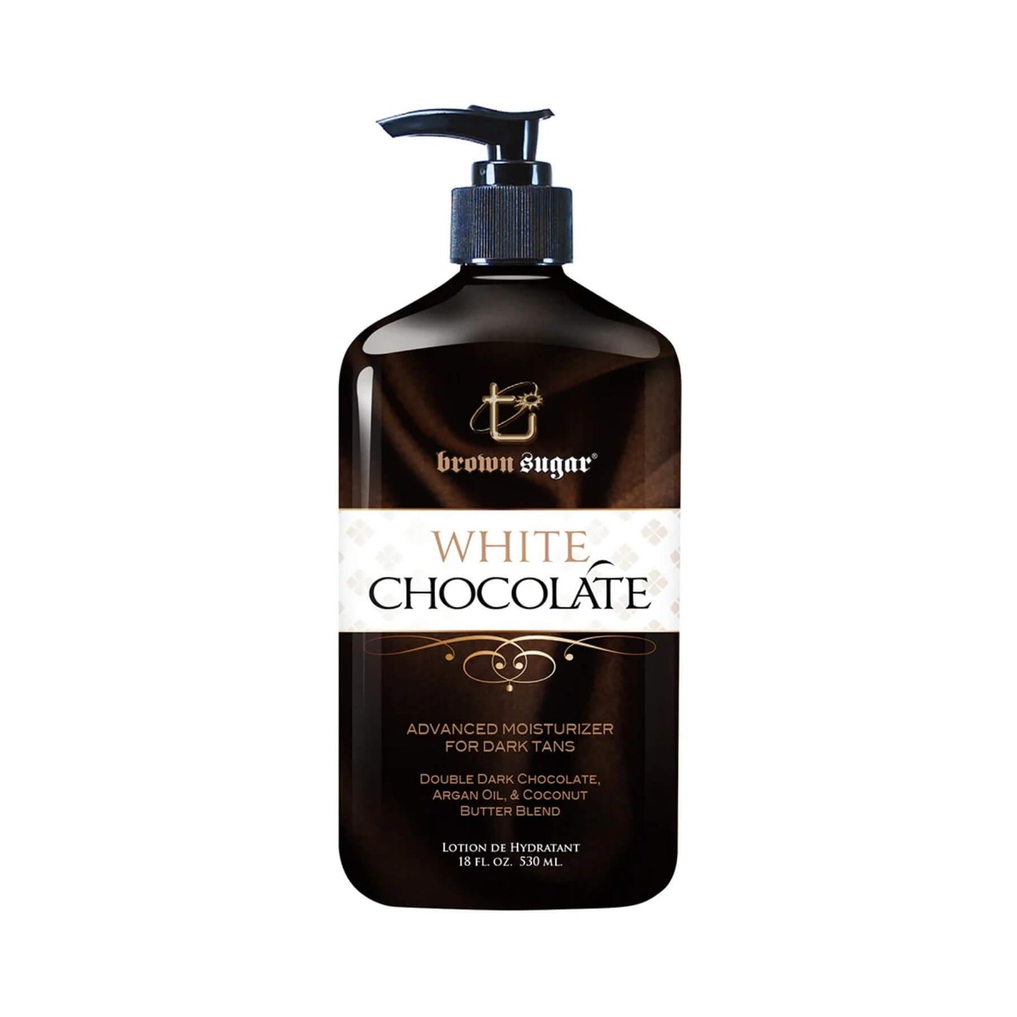 Tan Inc Brown Sugar White Chocolate Moisturiser for Dark Tans - 530ml