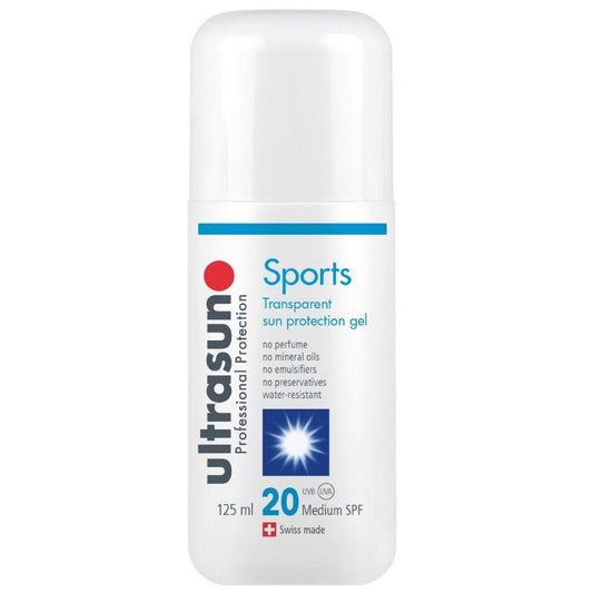 Ultrasun Sports Transparent Sun Protection Gel SPF20 - 200ml