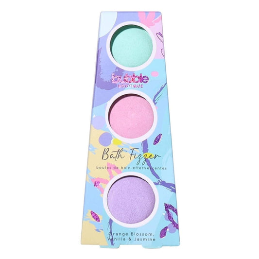 The Kind Edit Co Bubble Boutique Pyramid Bath Fizzer Gift Set
