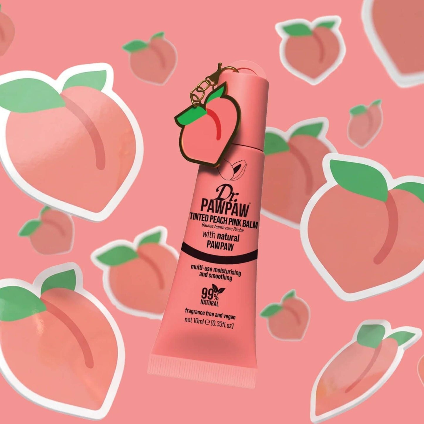 Dr. PawPaw Tinted Peach Pink Charm Lip Balm 10ml