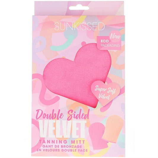Sunkissed Double Sided Tanning Mitt - Pink Peach