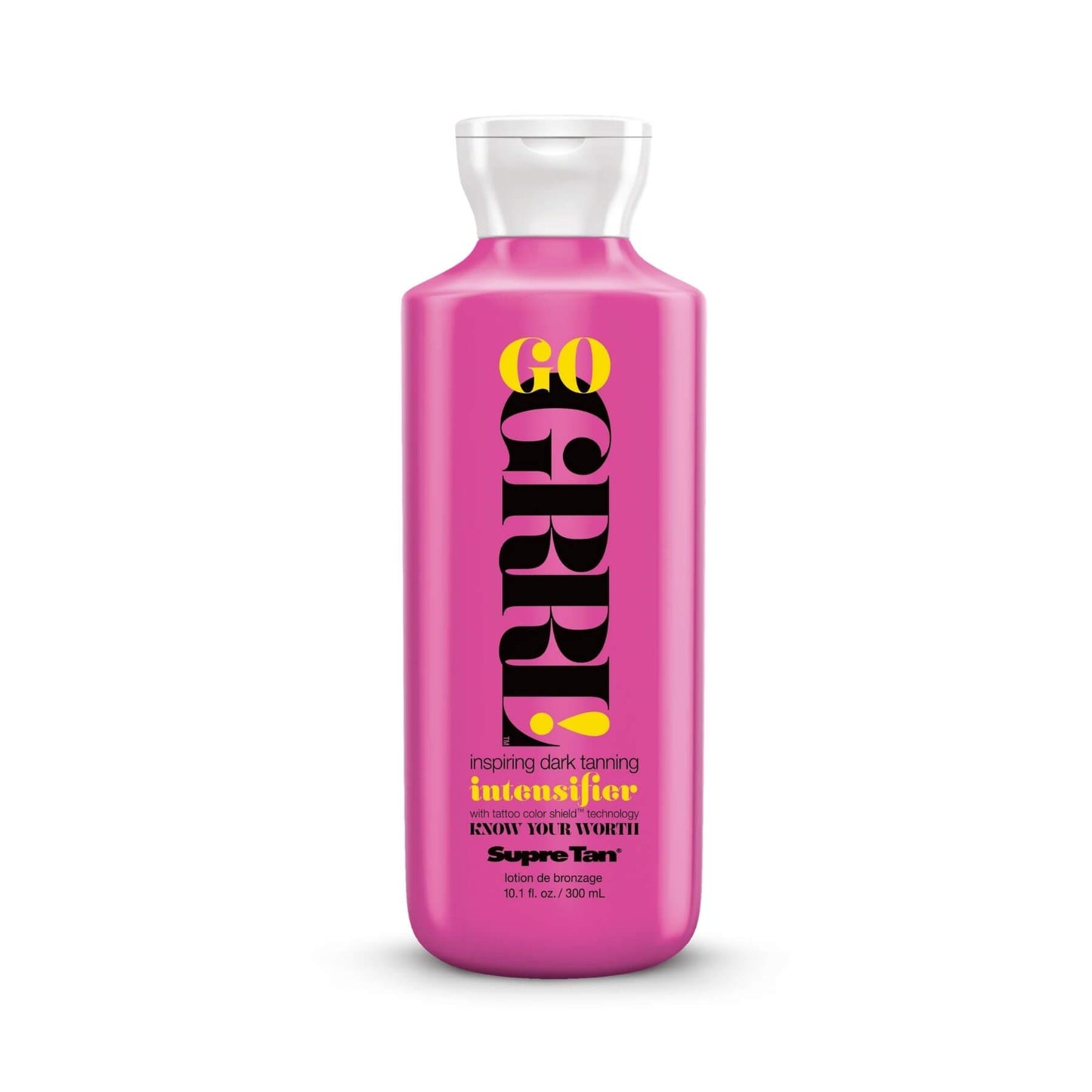 Supre Tan Go GRRL Intensifier Inspiring Dark Tanning Lotion