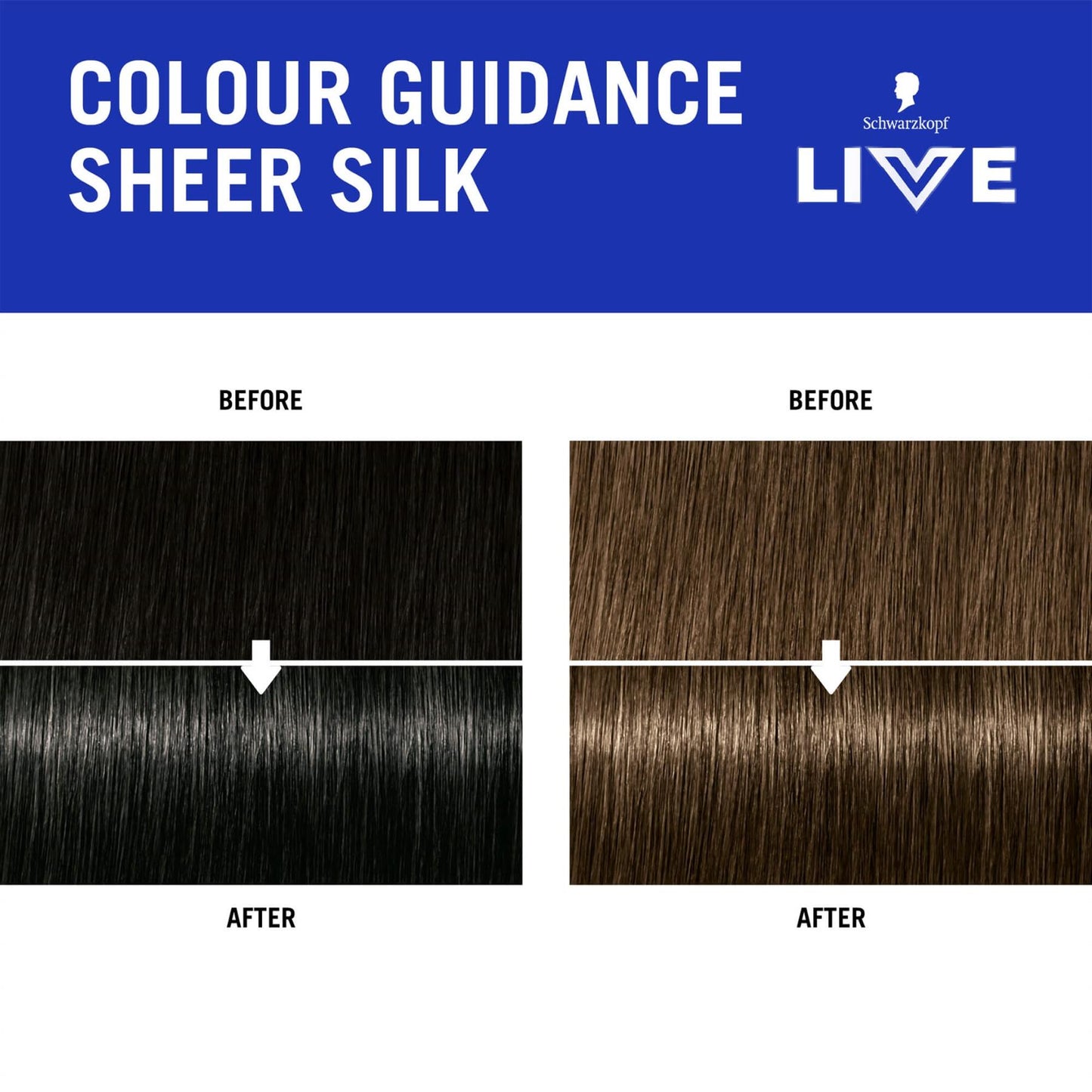 Schwarzkopf LIVE Go Gloss Sheer Silk Colour & Shine Hair Gloss 150ml