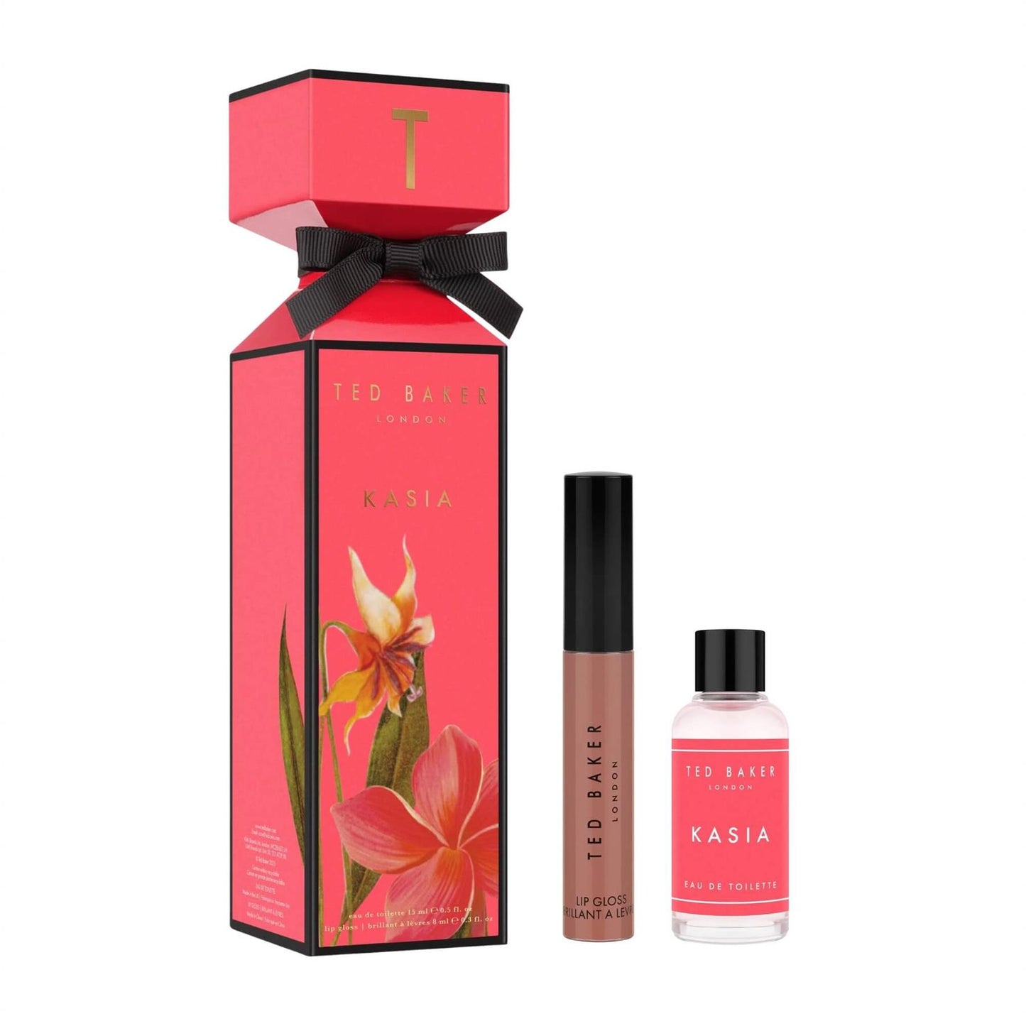 Ted Baker Kasia Cracker Gift Set 15ml EDT + Lip Gloss 8ml