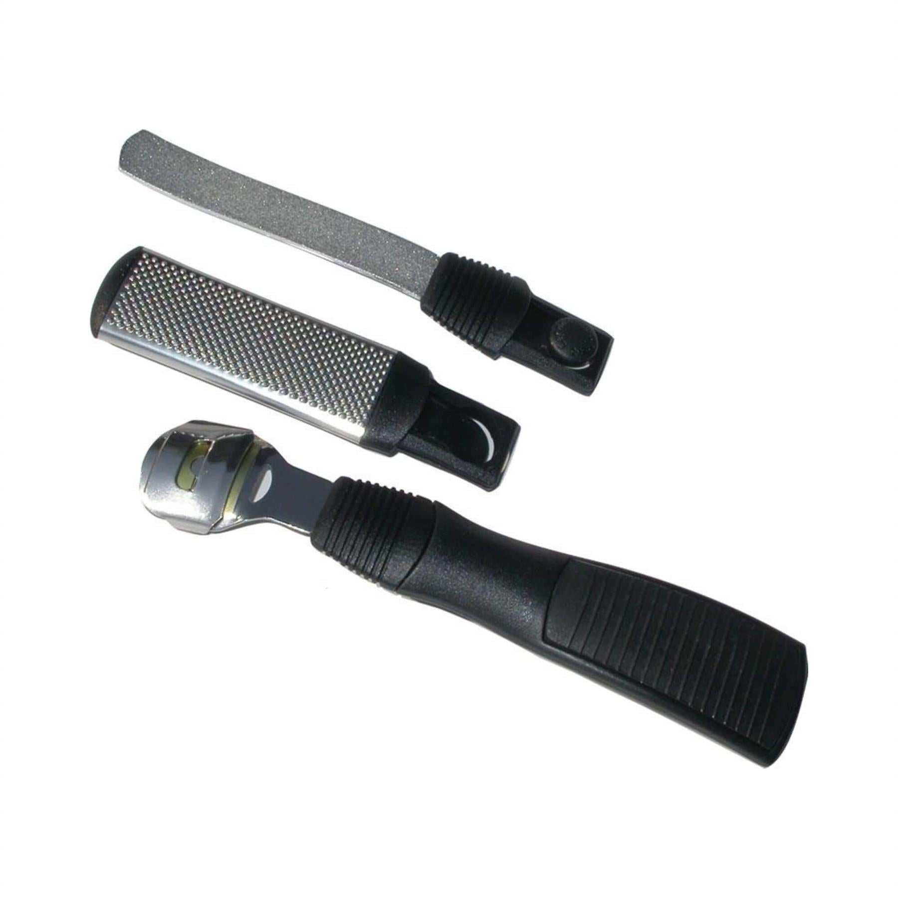 Kiehl Pedicure System professional 3 piece set with corn plane rasp and sapphire file