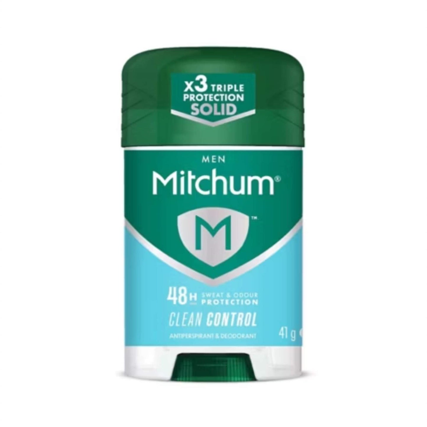 Mitchum Men Clean Control 48H Triple Protection antiperspirant and deodorant solid stick 41g