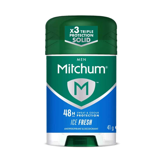 Mitchum Men Ice Fresh 48H Triple Protection antiperspirant and deodorant solid stick 41g