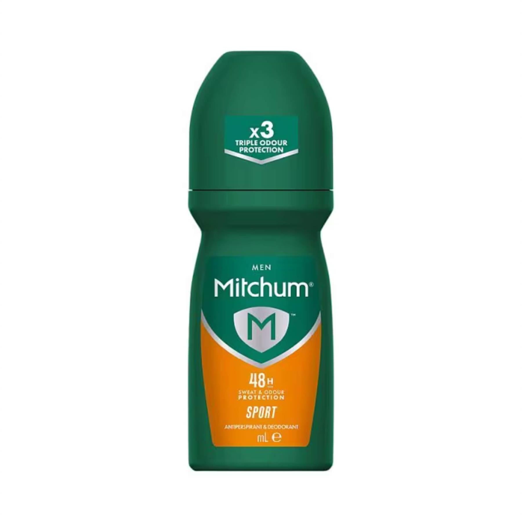 Mitchum Men Sport 48H Triple Odour Protection antiperspirant and deodorant roll-on