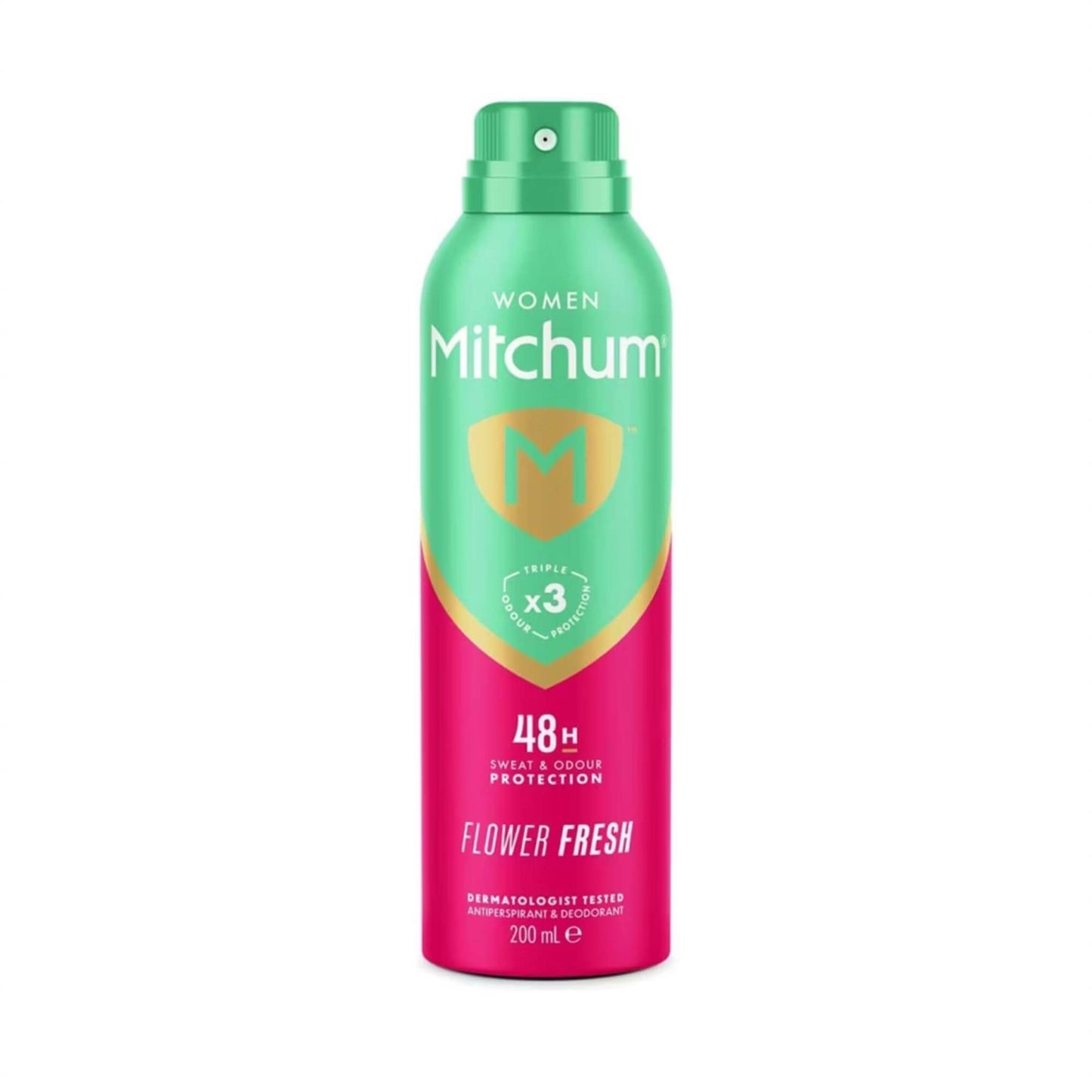 Mitchum Women Flower Fresh 48H Triple Odour Protection antiperspirant and deodorant spray 200ml