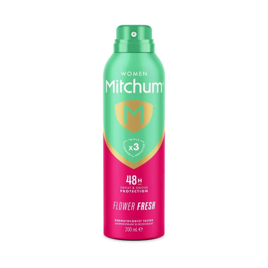 Mitchum Women Flower Fresh 48H Triple Odour Protection antiperspirant and deodorant spray 200ml