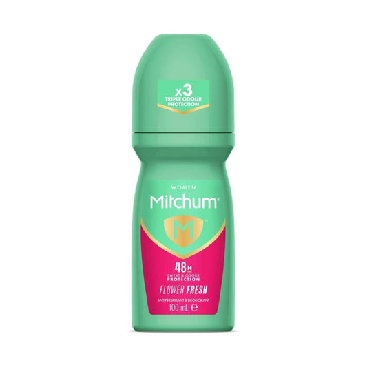 Mitchum Women Flower Fresh 48H Triple Odour Protection antiperspirant roll-on 100ml