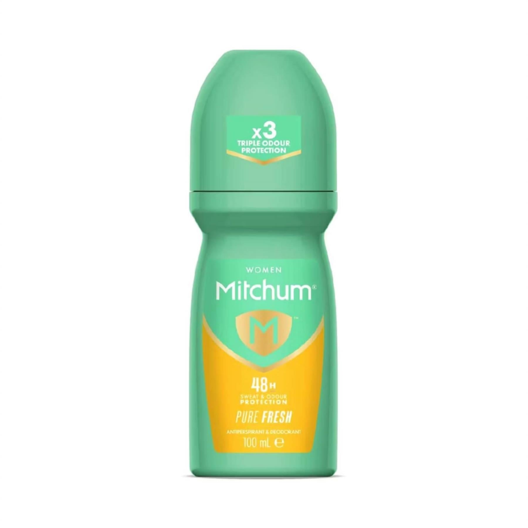 Mitchum Women Pure Fresh 48H Triple Odour Protection antiperspirant roll-on 100ml