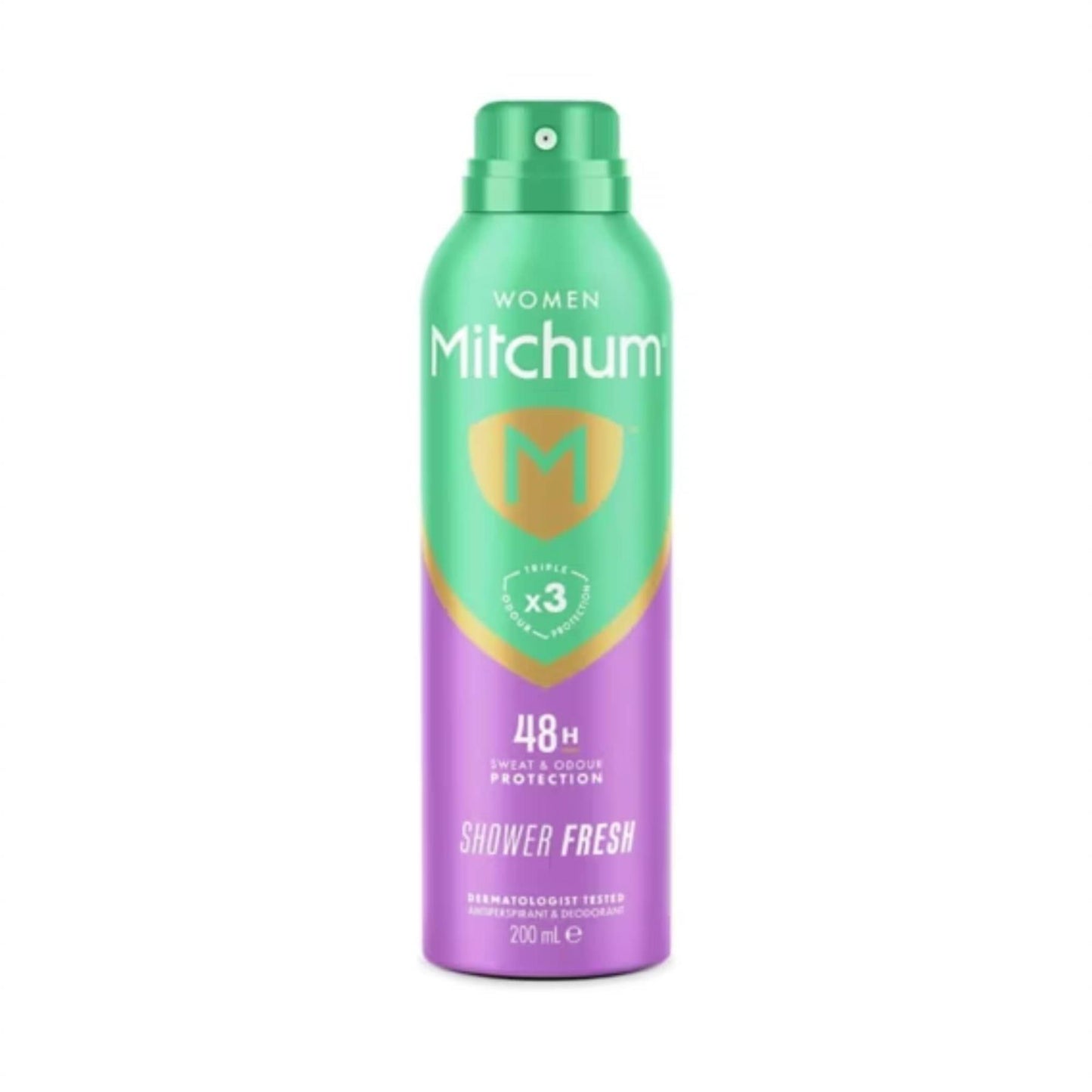 Mitchum Women Shower Fresh 48H Triple Odour Protection sweat and odour protection technical banner