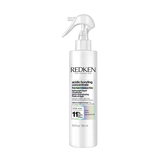 Redken Acidic Bonding Concentrate Lightweight Liquid Conditioner 190ml spray bottle for fine, damaged, and processed hair