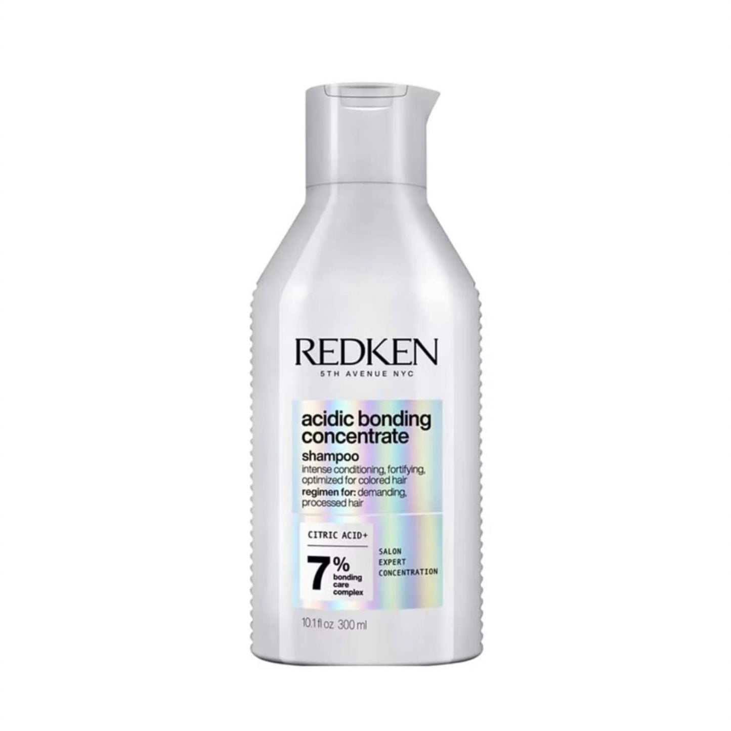 Redken Acidic Bonding Concentrate Shampoo 300ml with citric acid and 7% bonding care complex for processed hair