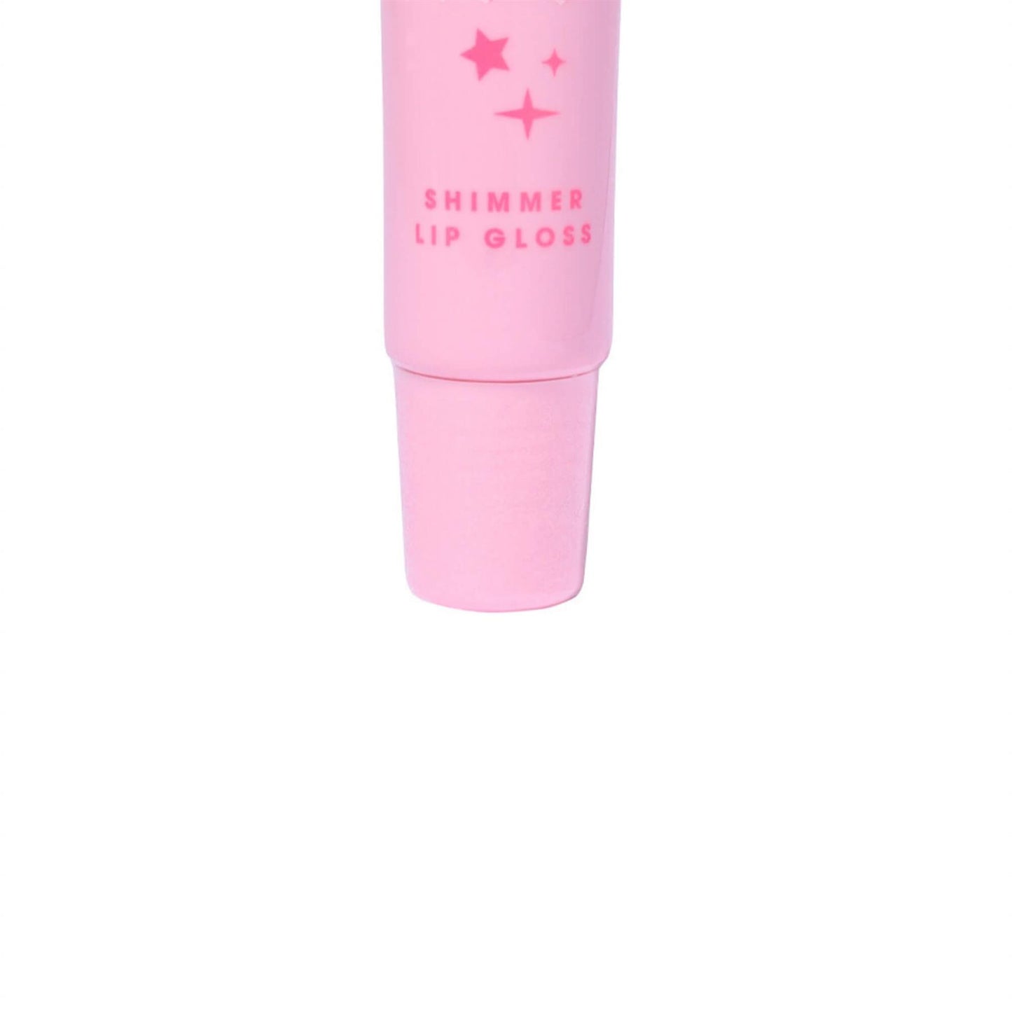 Sunkissed Disco Cowgirl lip gloss tube close up showing shimmer finish text