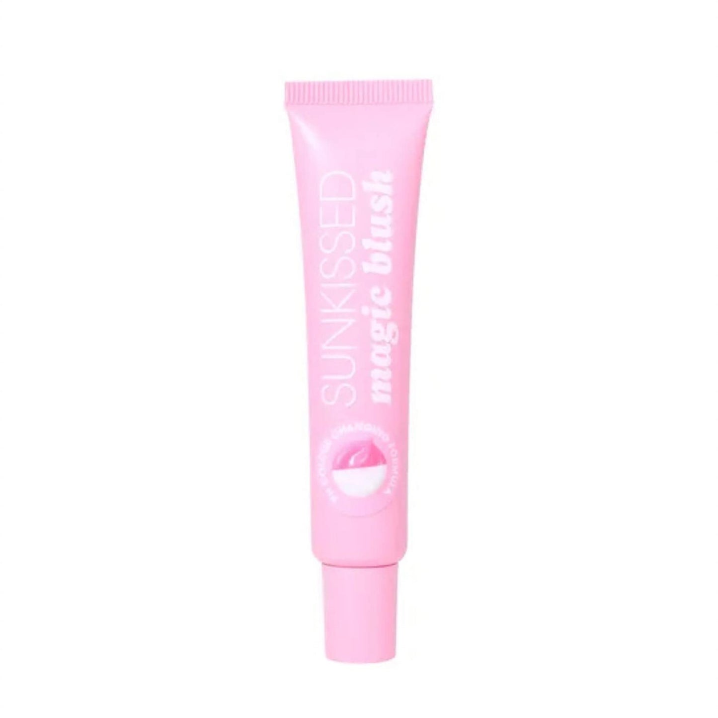 Sunkissed Magic Blush pH colour changing formula tube on white background